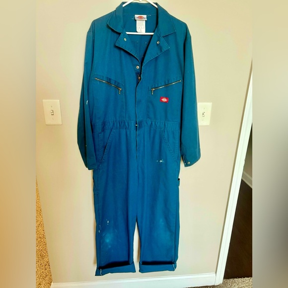 Vintage 1970’s Dickies Blue Coveralls - Picture 2 of 5